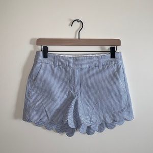 J Crew Seersucker Chino Shorts